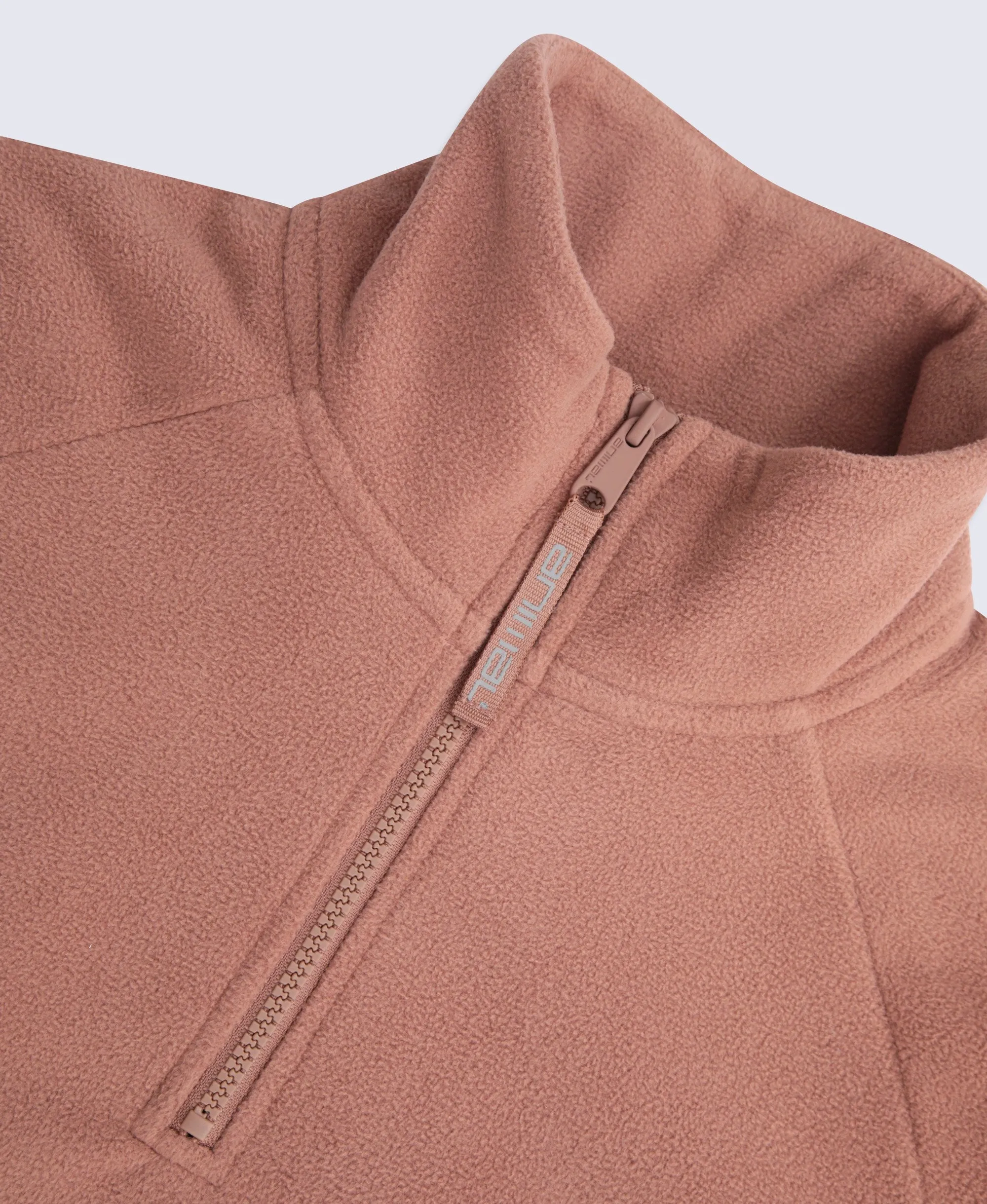Stockholm Women’s Half-Zip Fleece - Tan sold by Animal product image thumbnail 3