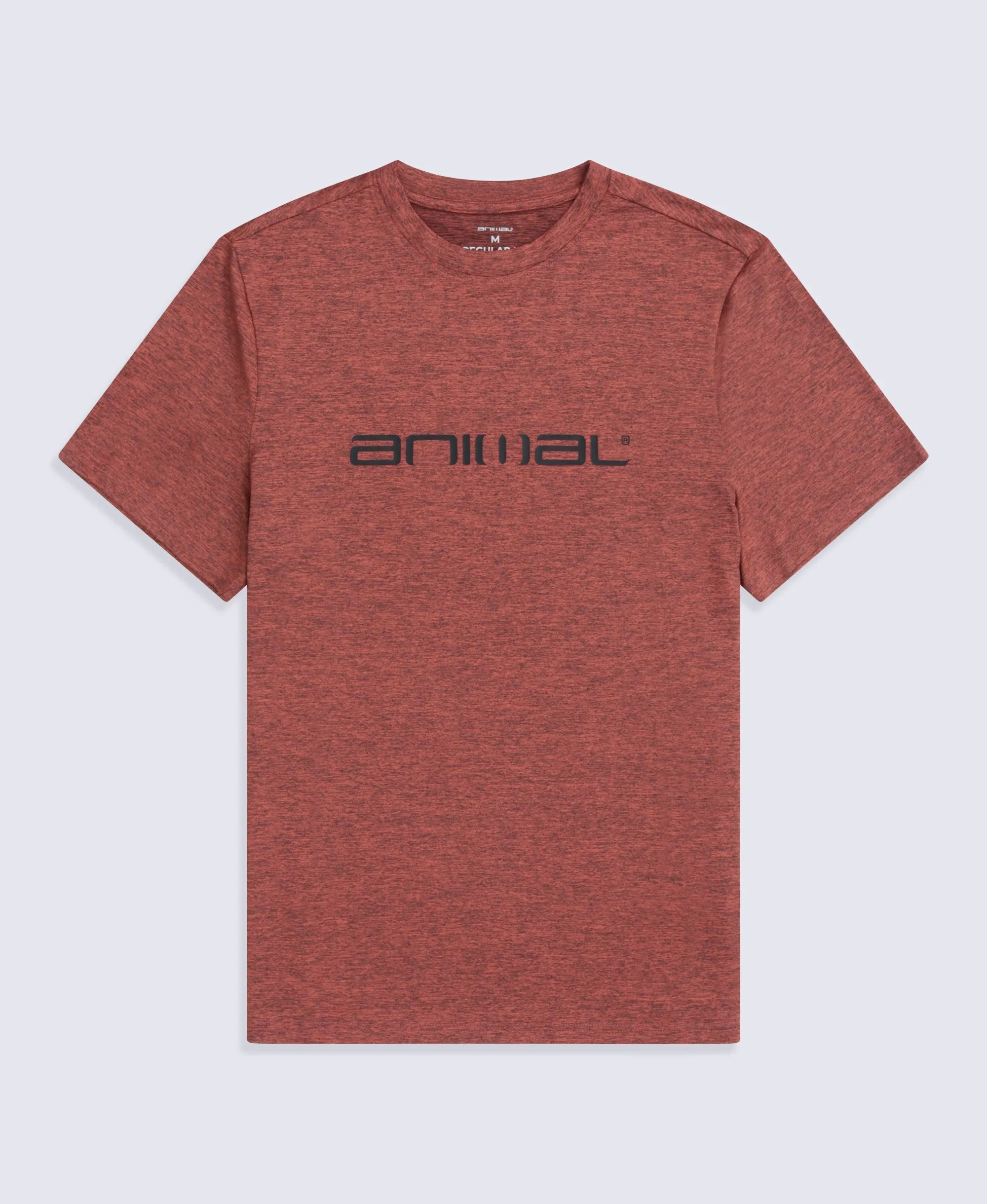 Latero Mens Logo Swim Tee - Rust sold by Animal