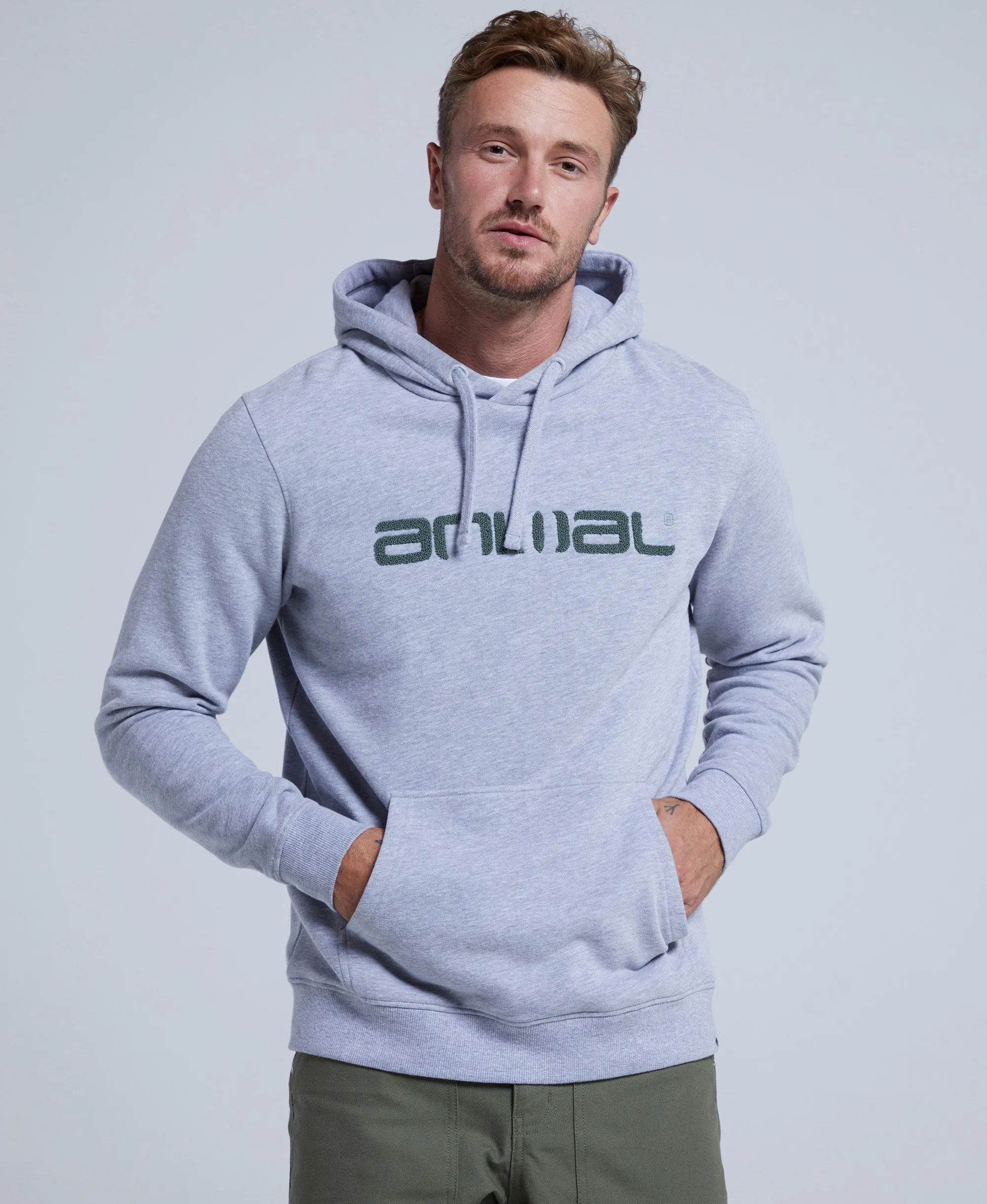 Rocky Mens Hoodie - Grey sold by Animal product image thumbnail 2