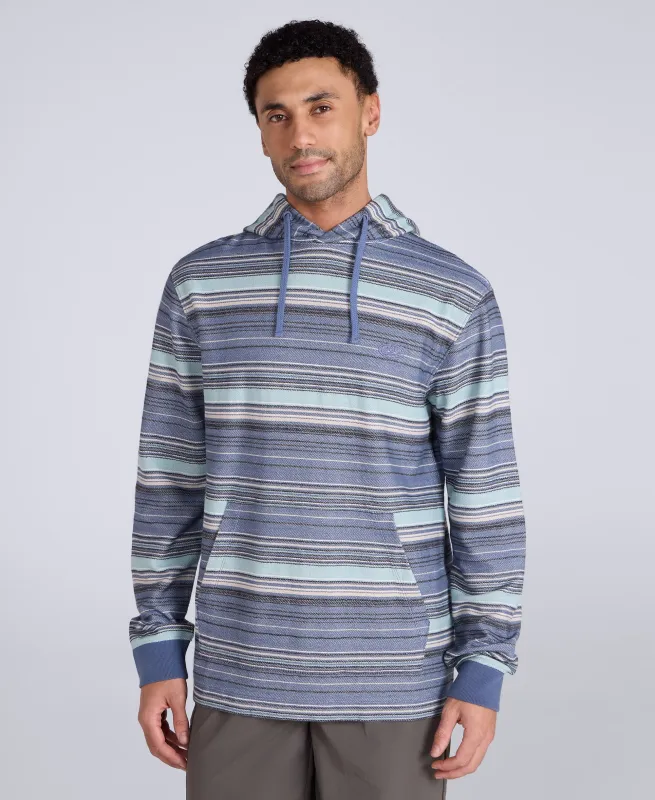 Loyal Mens Beach Hoodie - Dark Blue made by Animal