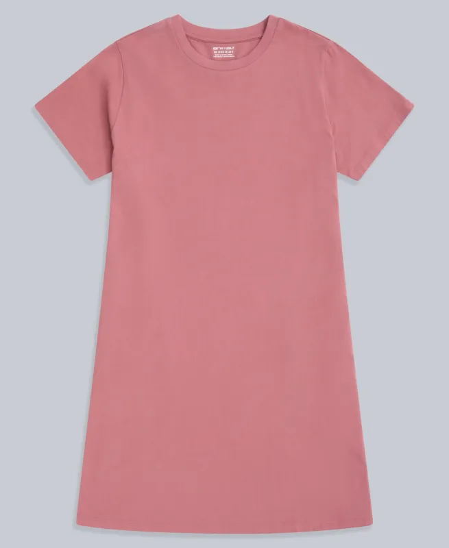 Jersey Women’s T-Shirt Dress - Pink sold by Animal