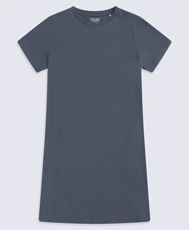 Jersey Women’s T-Shirt Dress - Charcoal sold by Animal