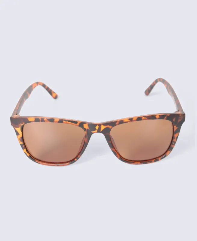 Hazel Womens Polarized Sunglasses - Tan made by Animal