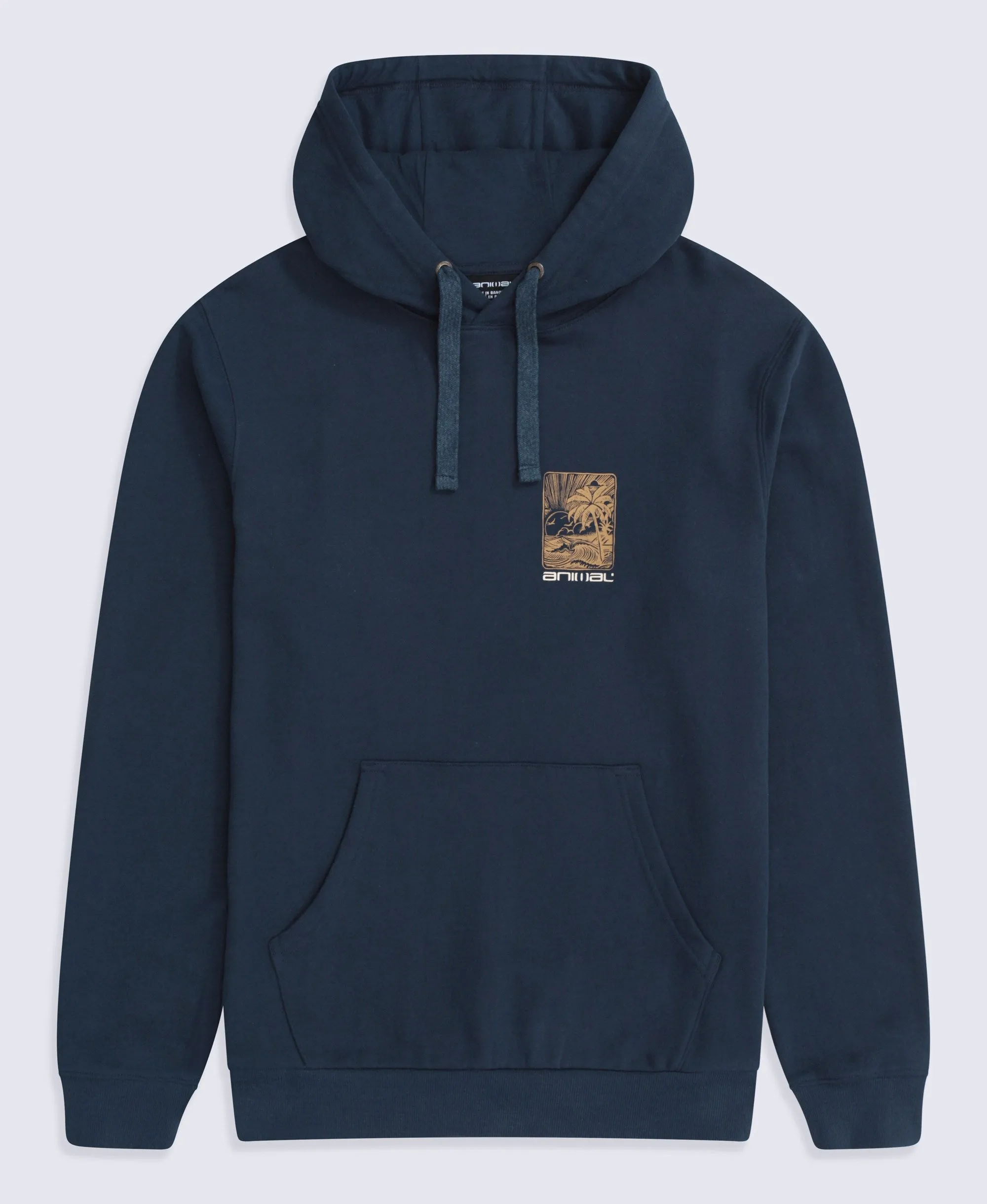 River Mens Hoodie - Cobalt sold by Animal