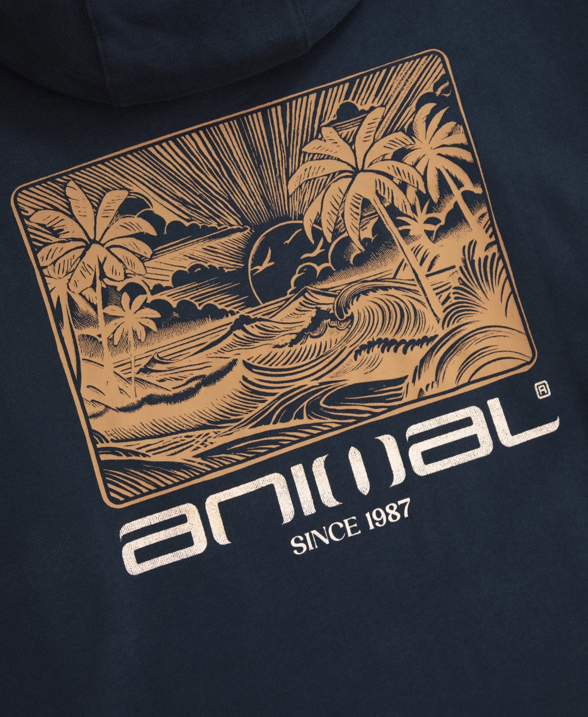 River Mens Hoodie - Cobalt sold by Animal product image thumbnail 5