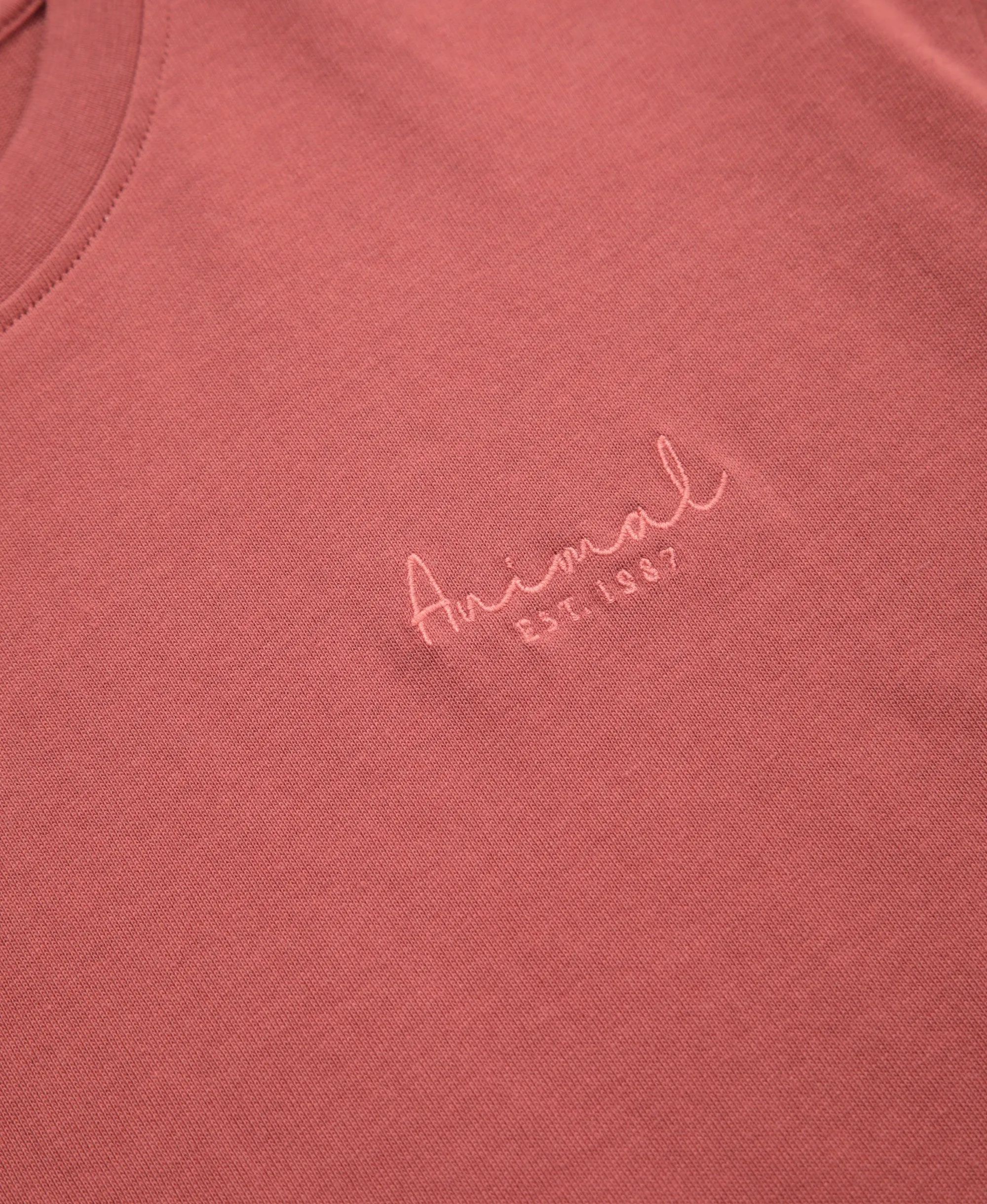 Grace Womens Heavyweight T-Shirt - Rust sold by Animal product image thumbnail 5