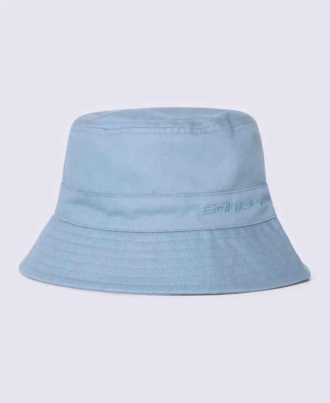 Twill Bucket Hat - Blue made by Animal