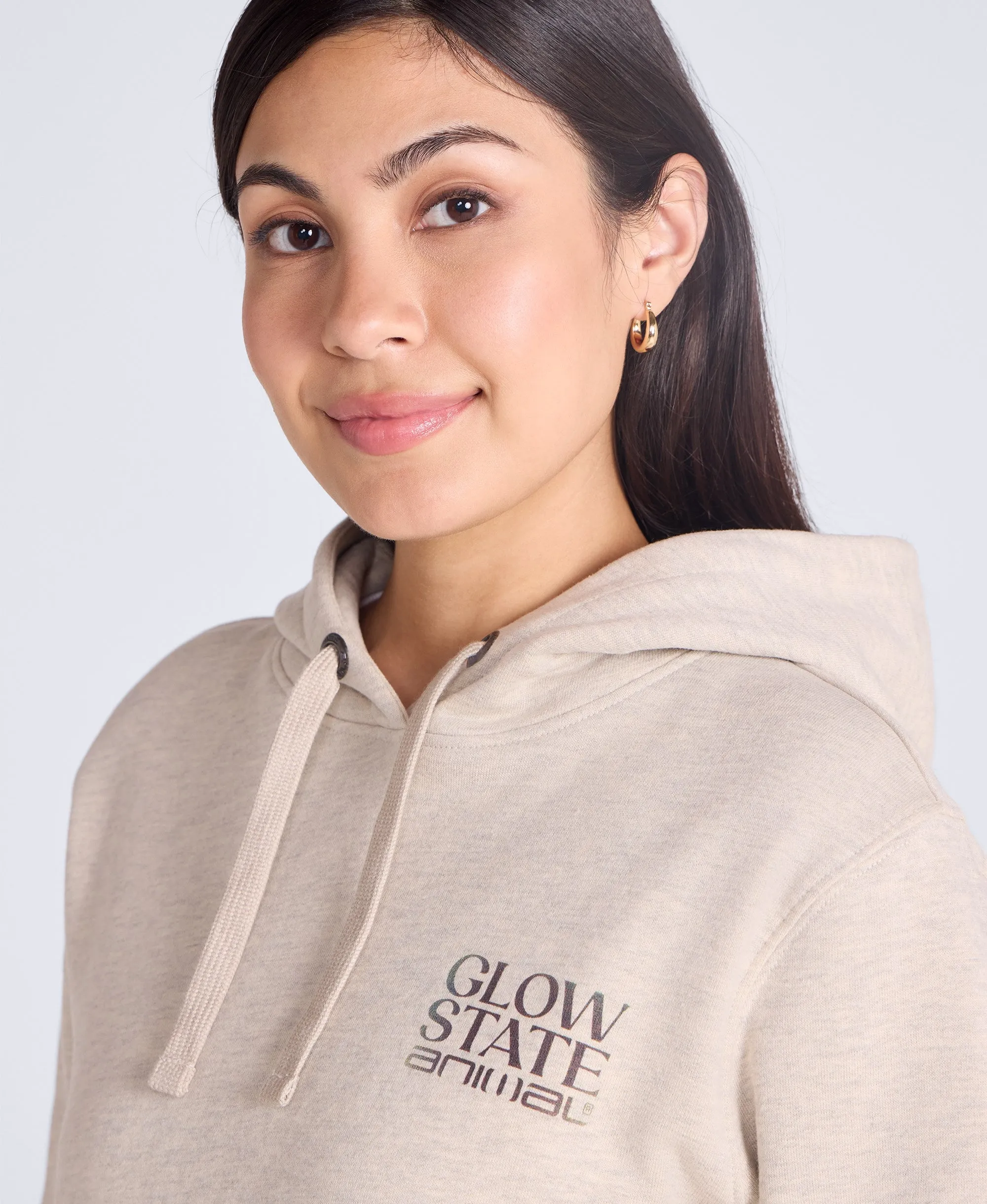 Maya Womens Logo Hoodie - Beige sold by Animal product image thumbnail 4