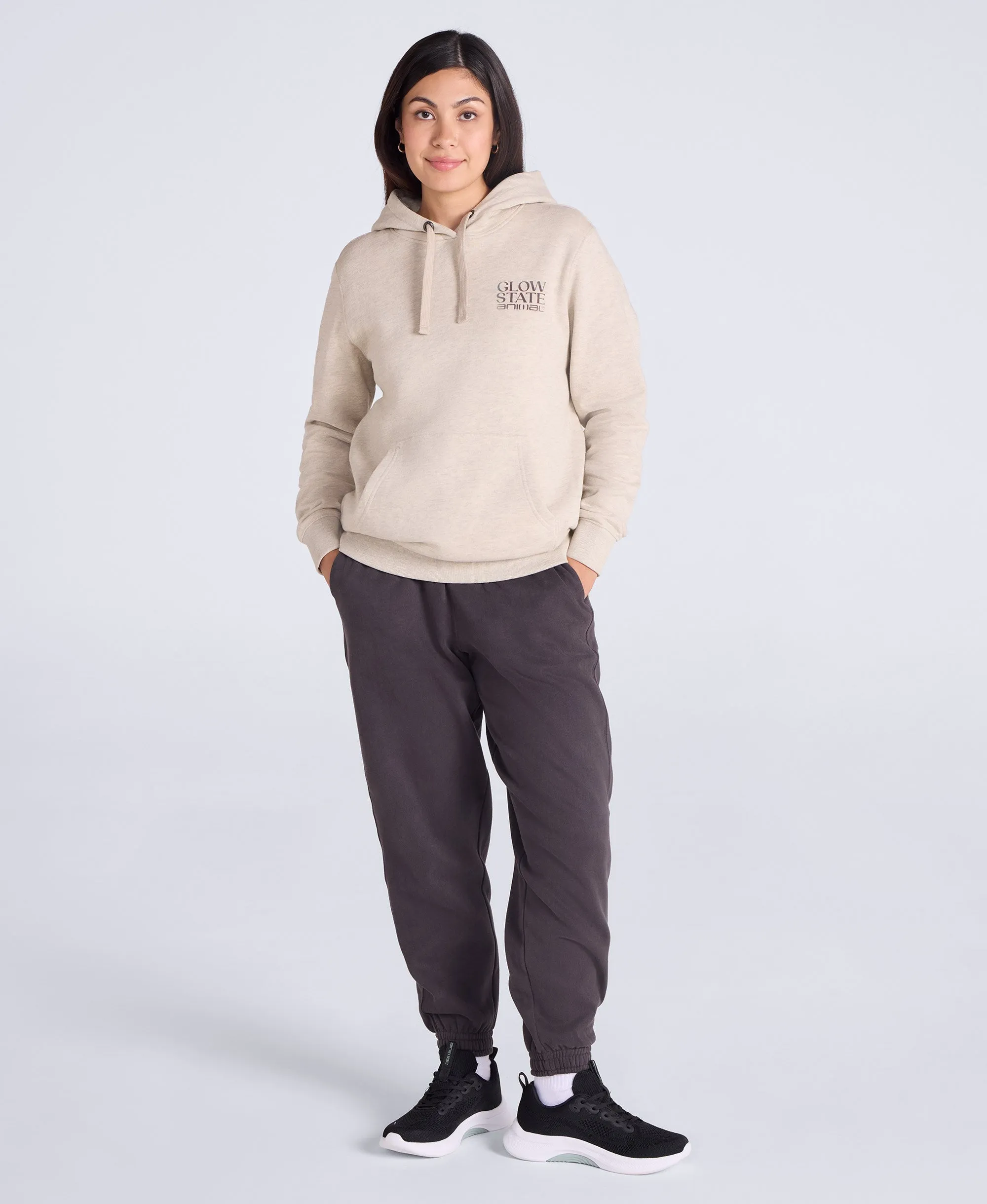 Maya Womens Logo Hoodie - Beige sold by Animal product image thumbnail 3