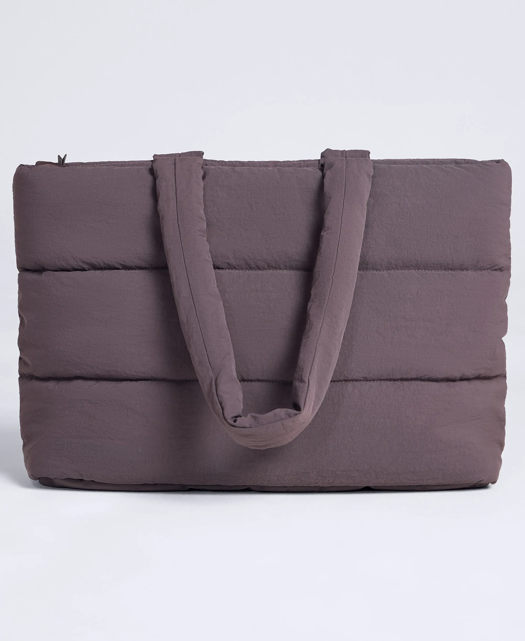 Eden Quilted Shopper Bag - Dark Brown sold by Animal product image thumbnail 3