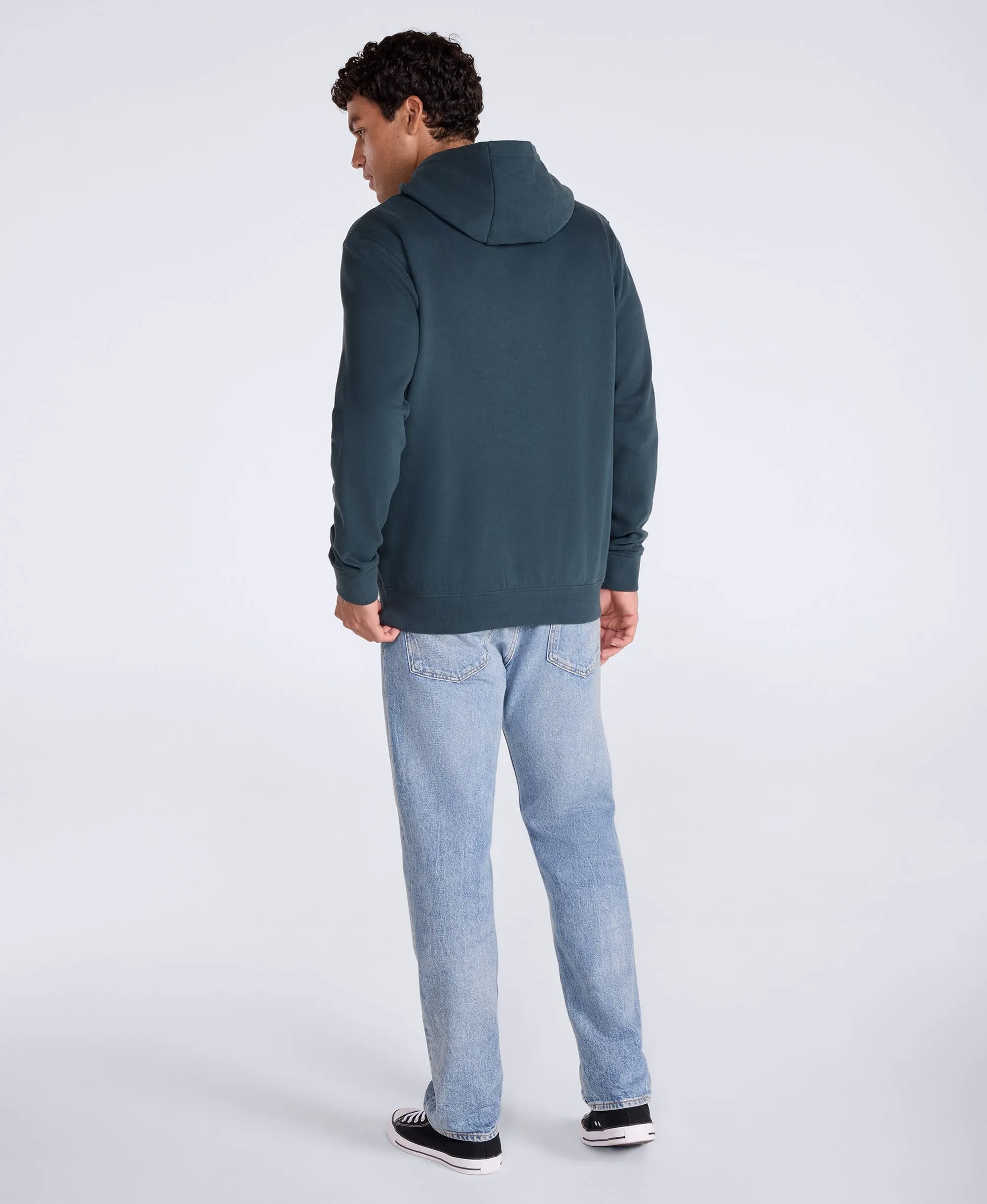 River Mens Hoodie - Petrol sold by Animal product image thumbnail 4