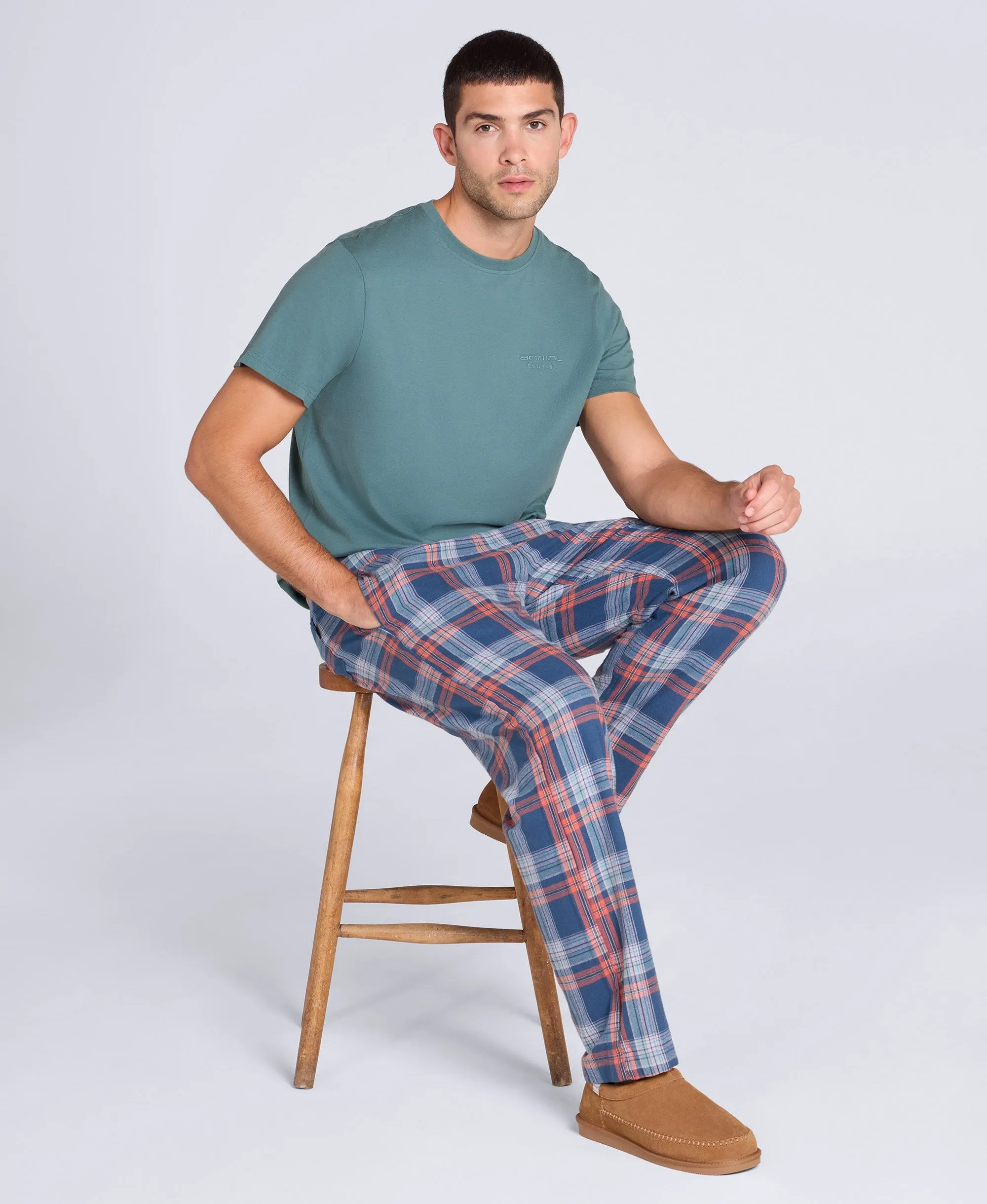 Driftoff Mens Lounge Pants - Blue sold by Animal product image thumbnail 4