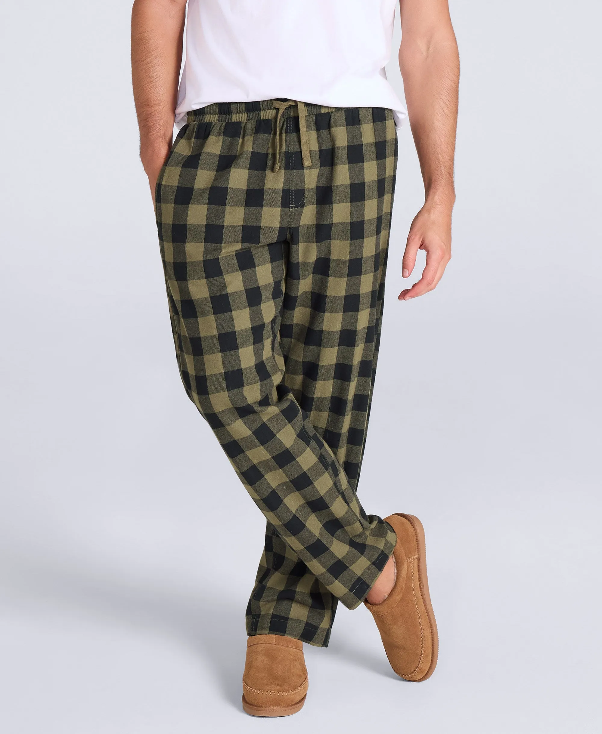 Driftoff Mens Lounge Pants - Khaki sold by Animal