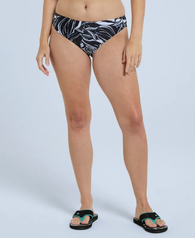 Docks Womens Printed Bikini Bottoms - Jet Black sold by Animal