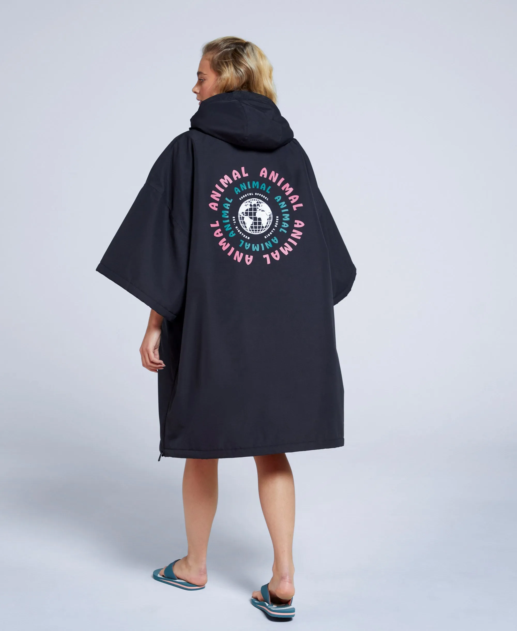 Zara Womens Changing Robe - Black sold by Animal product image thumbnail 2