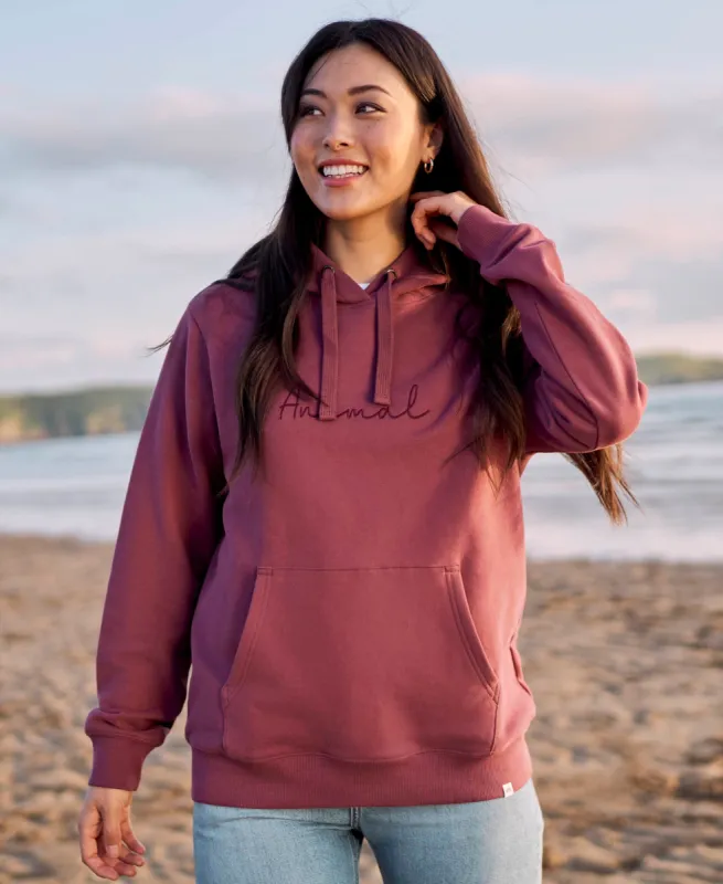 Maya Womens Hoodie - Burgundy sold by Animal
