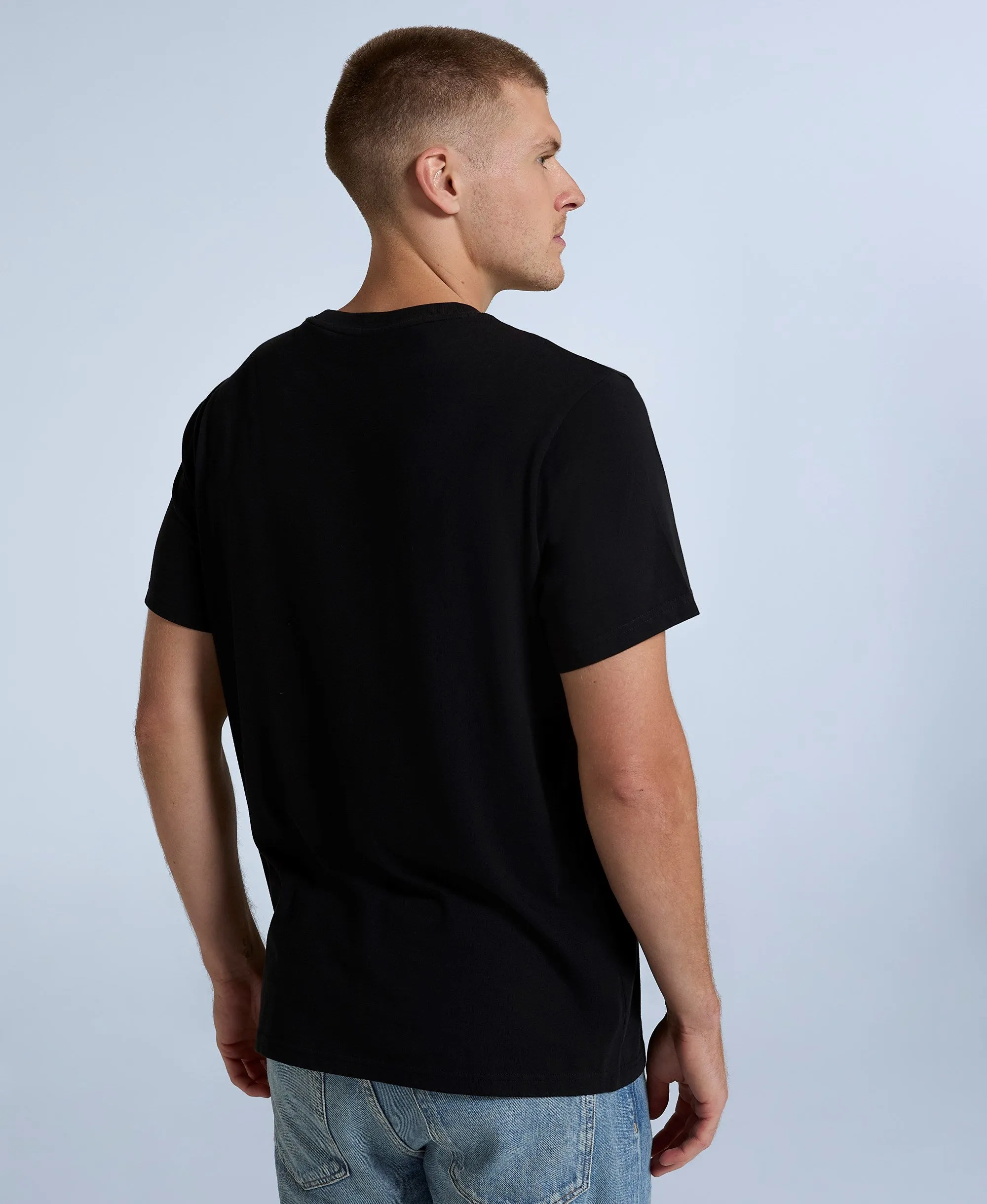Icon Mens Logo Organic T-Shirt - Jet Black sold by Animal product image thumbnail 4