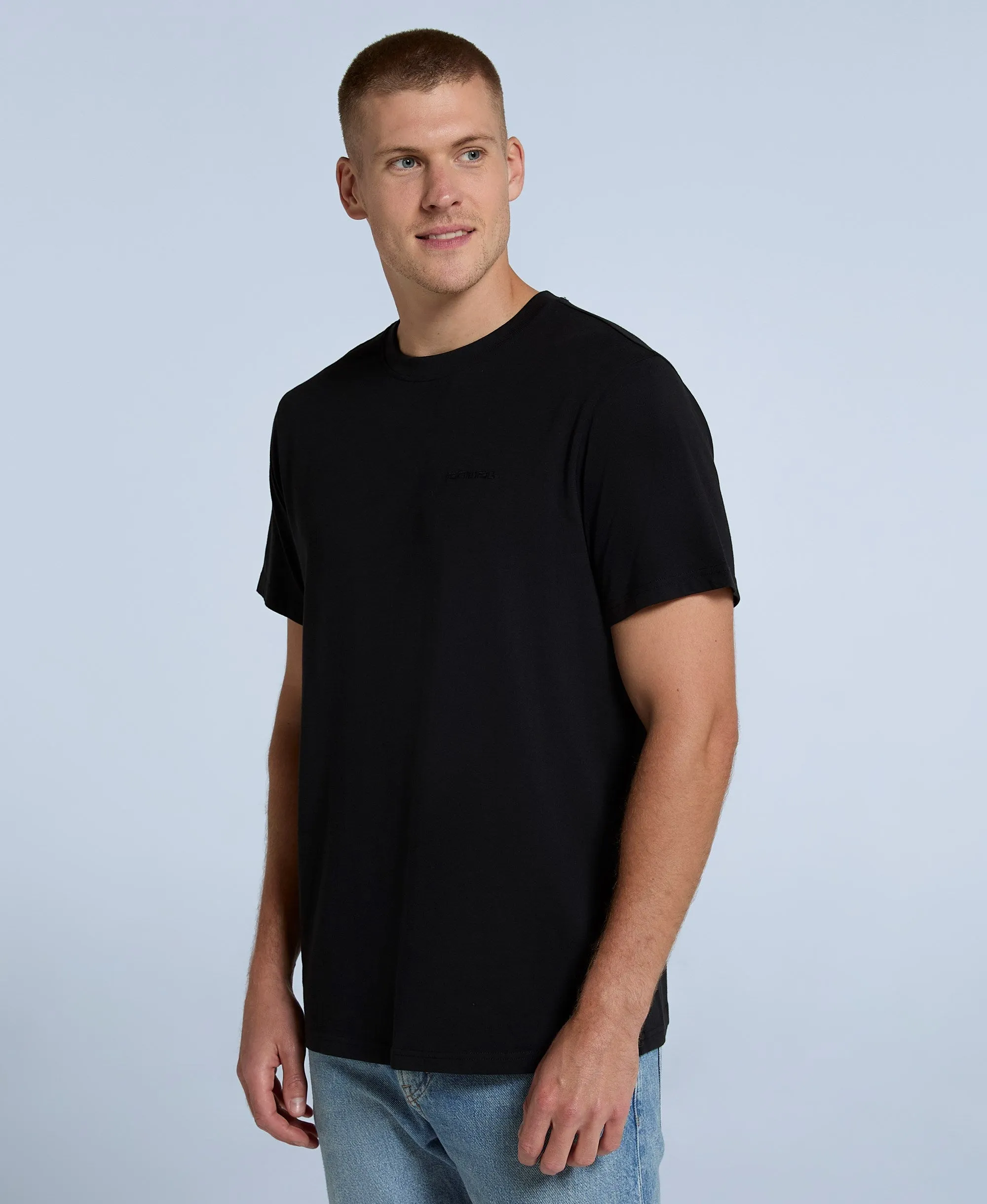 Icon Mens Logo Organic T-Shirt - Jet Black sold by Animal product image thumbnail 3