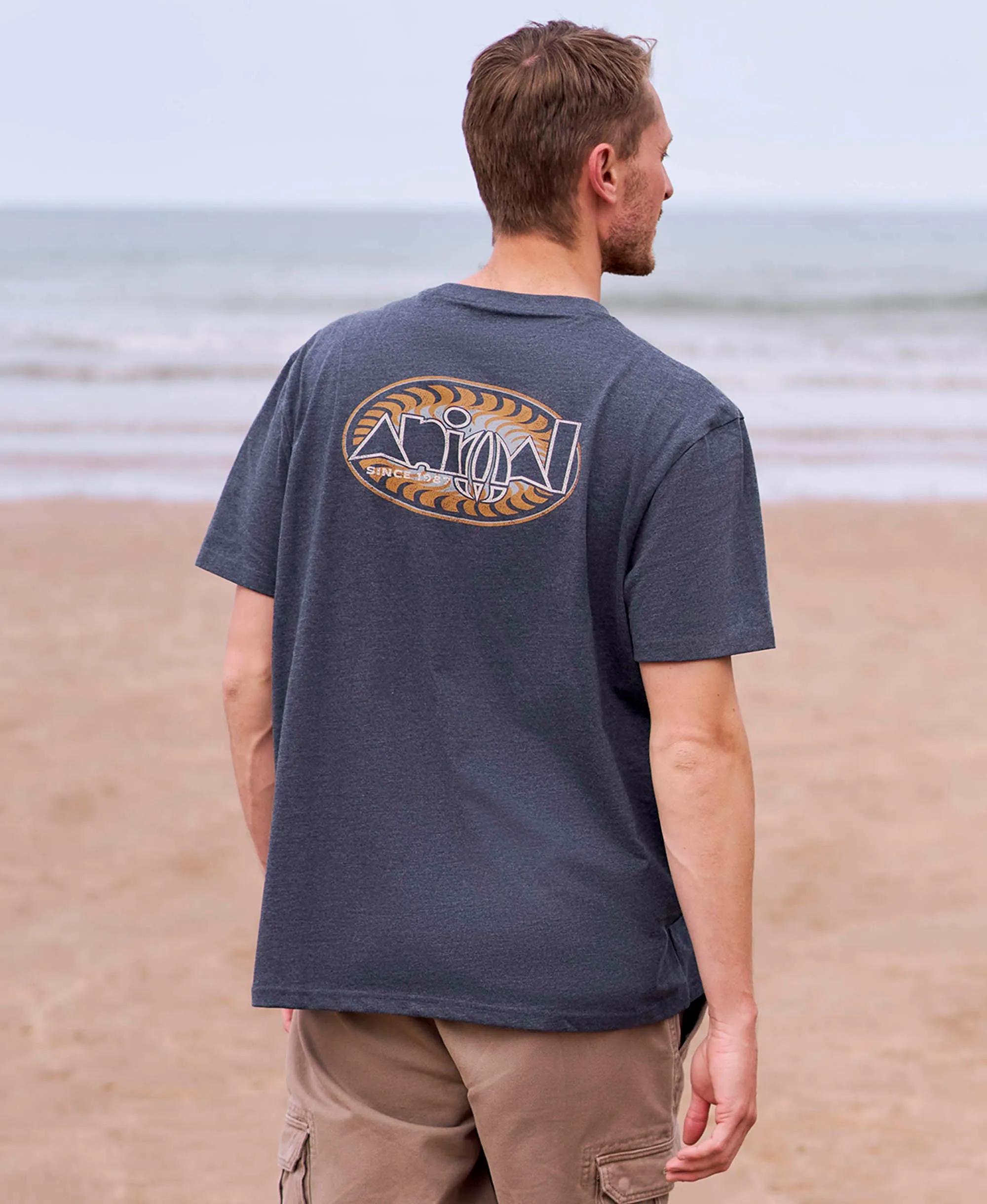 Chase Mens Relaxed T-Shirt - Dark Blue sold by Animal product image thumbnail 2