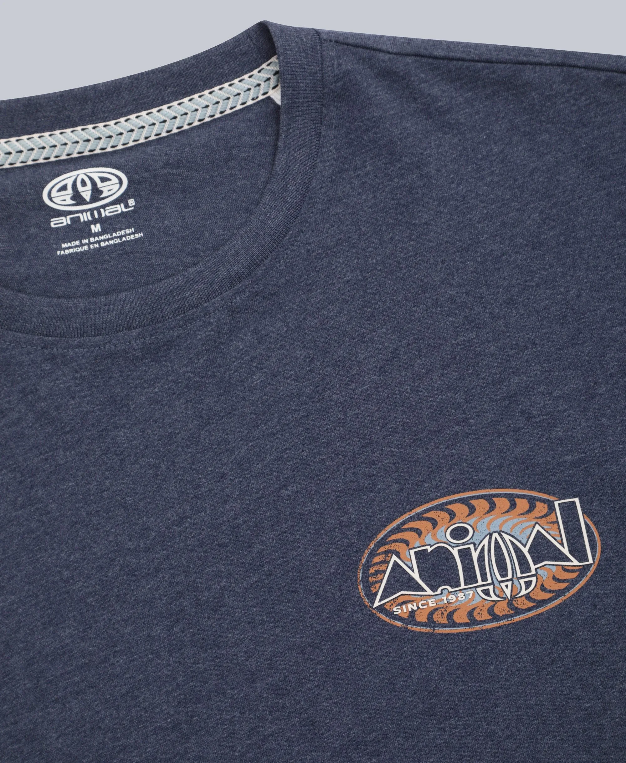 Chase Mens Relaxed T-Shirt - Dark Blue sold by Animal product image thumbnail 5