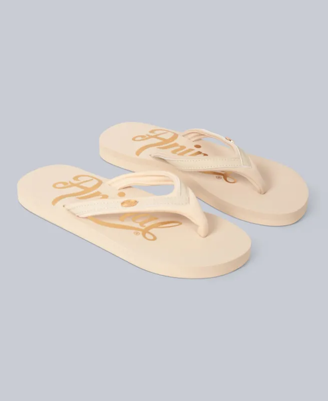 Swish Womens Flip-Flops - Light Beige sold by Animal