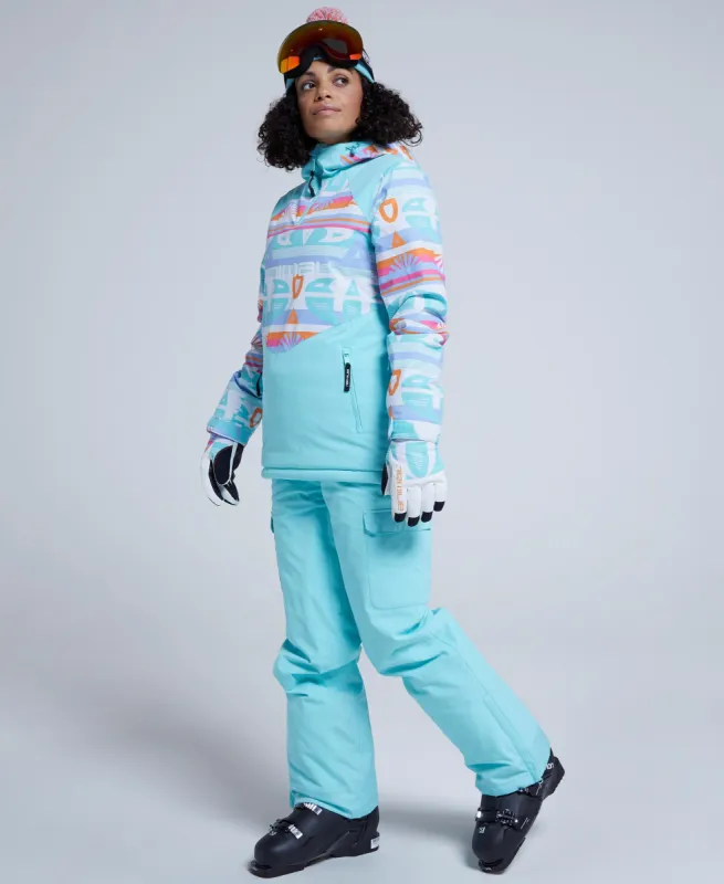 Snowstorm Womens Snow Jacket - Teal sold by Animal