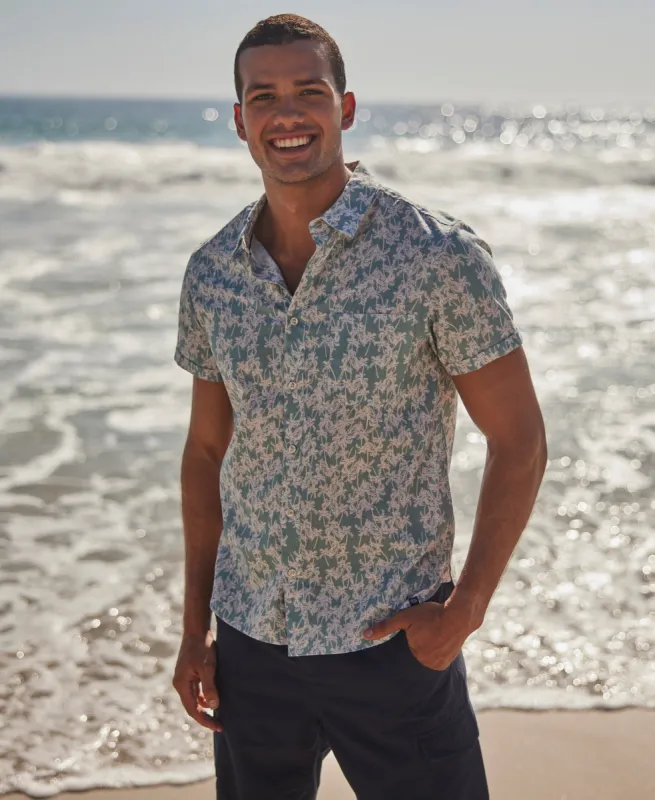 Jamie Mens Organic Shirt - Green sold by Animal