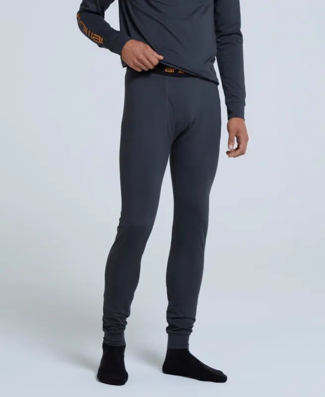 Off Piste Mens Base Layer Leggings - Charcoal sold by Animal