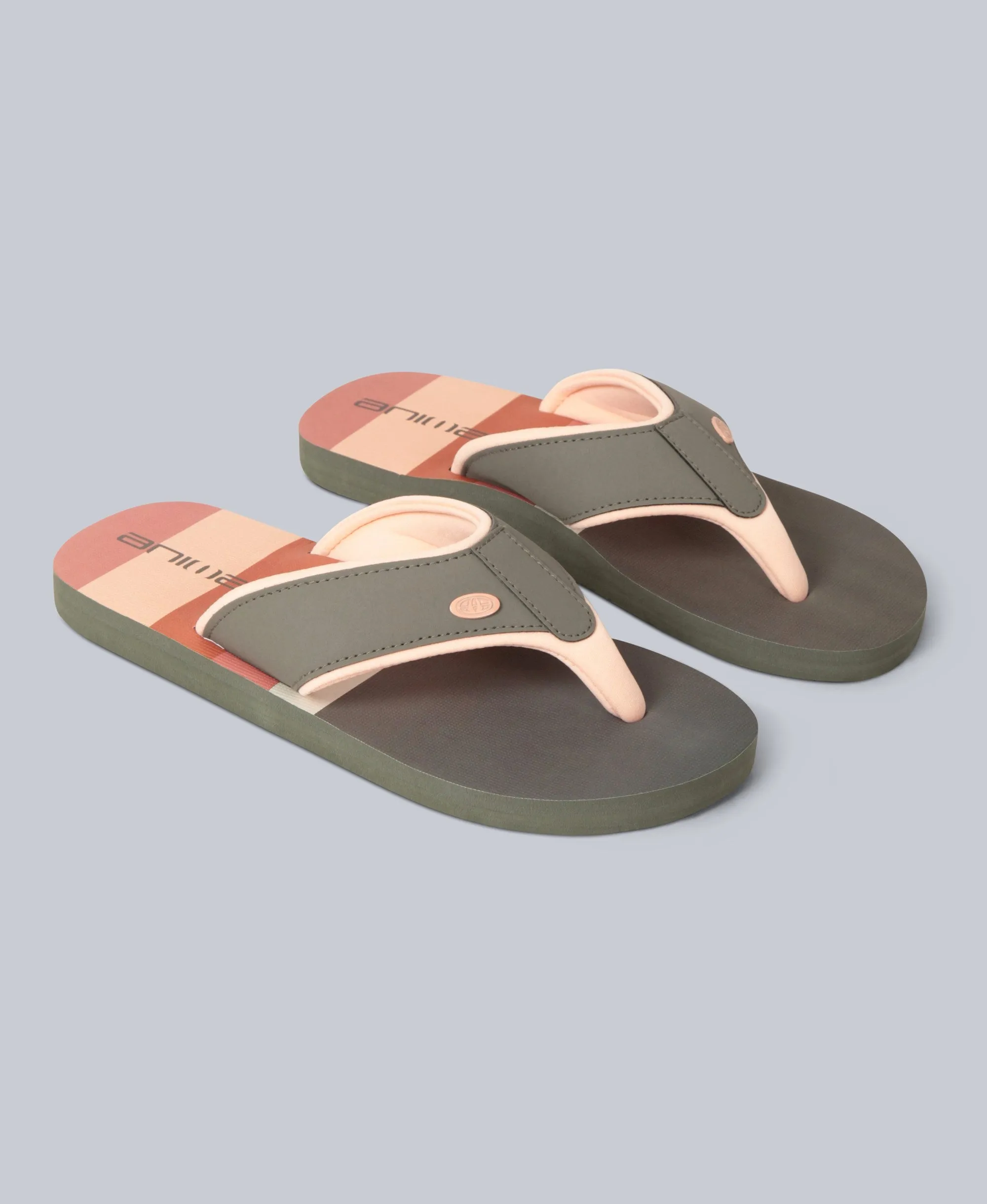 Swish Womens Flip-Flops - Light Khaki sold by Animal