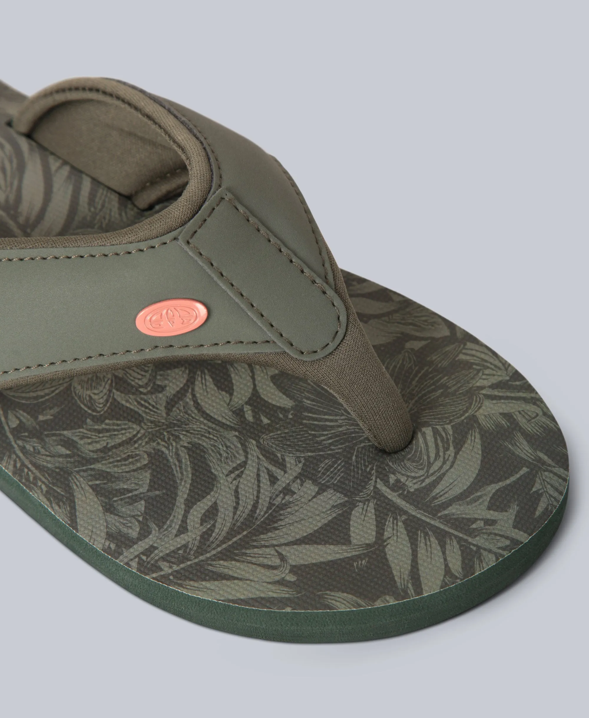 Swish Womens Flip-Flops - Dark Khaki sold by Animal product image thumbnail 5