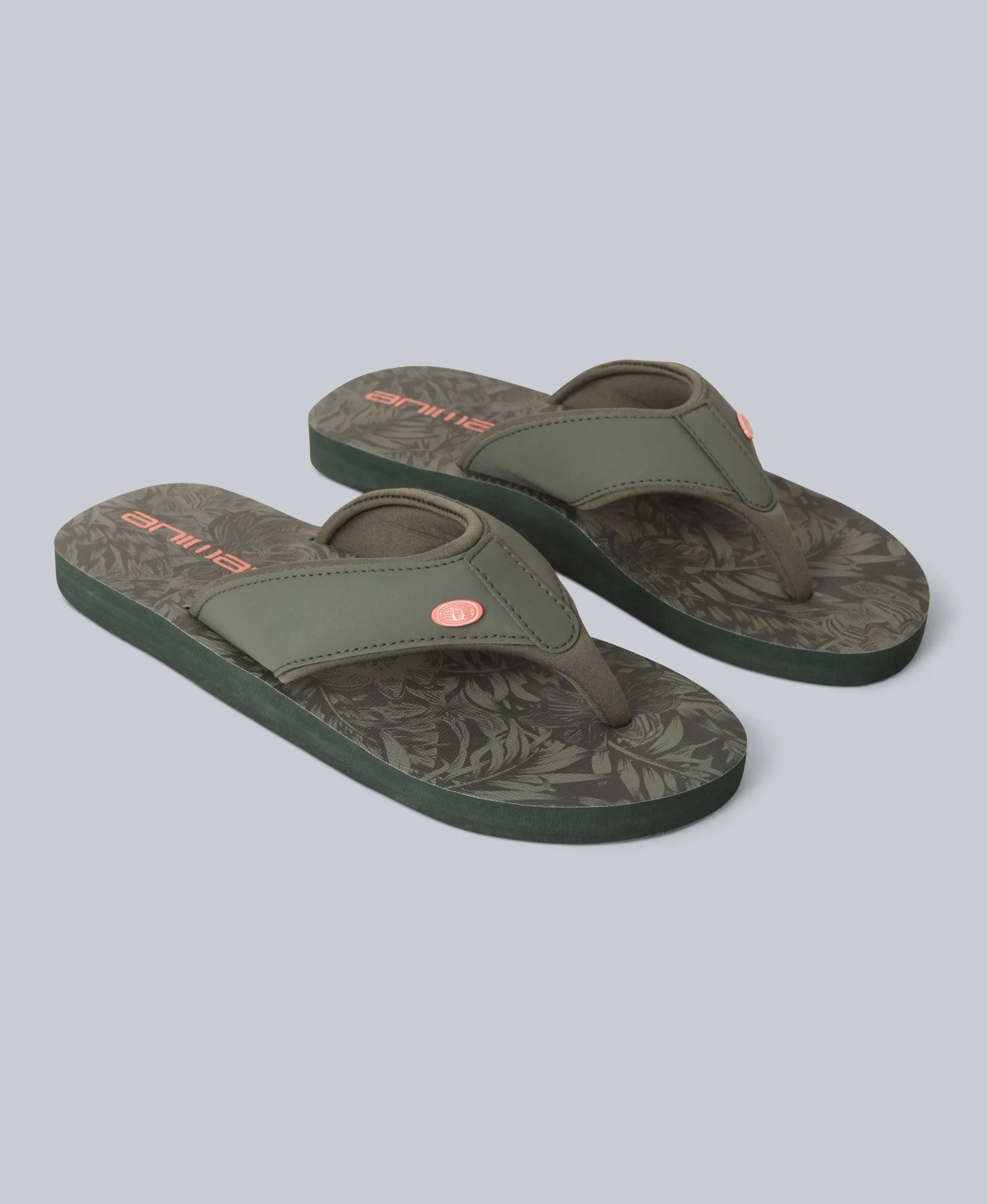 Swish Womens Flip-Flops - Dark Khaki sold by Animal product image thumbnail 2