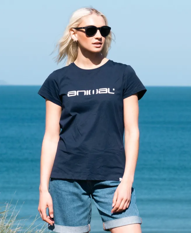 Marina Womens T-Shirt - Navy sold by Animal