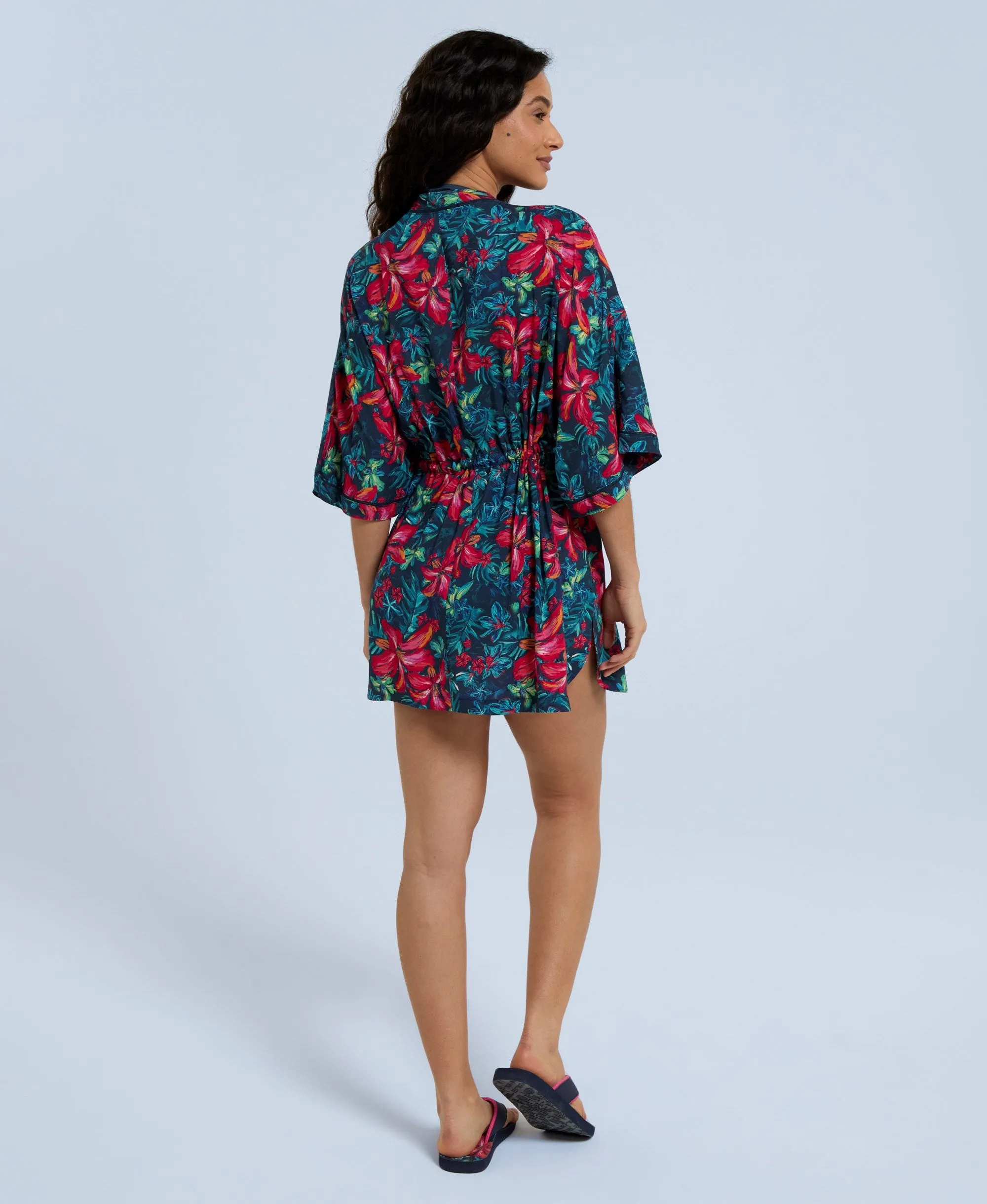 Kym Womens EcoVero Kimono Top - Red sold by Animal product image thumbnail 4