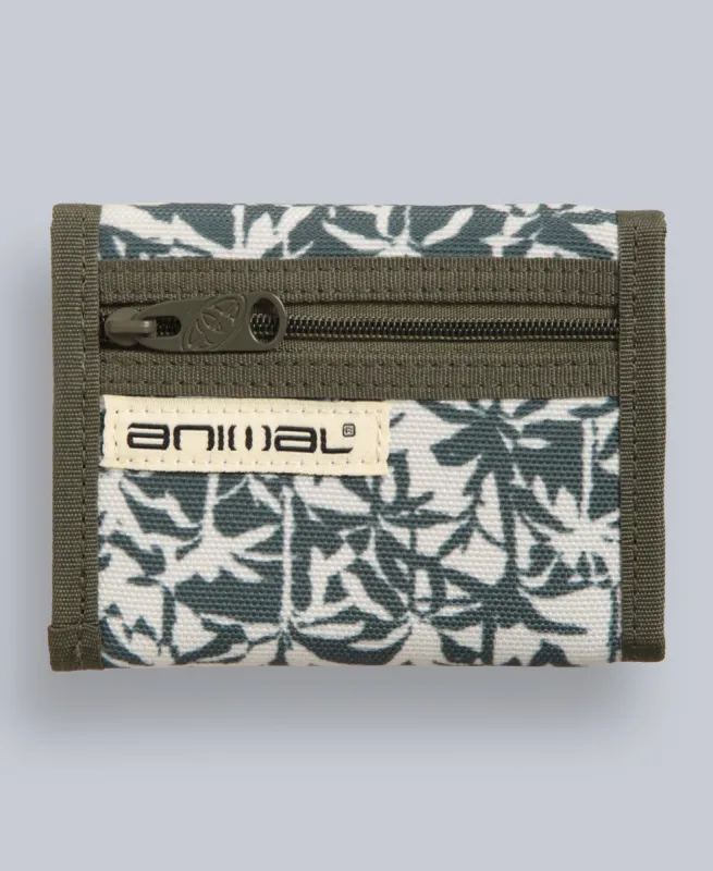 Recycled Trifold Wallet - Khaki sold by Animal