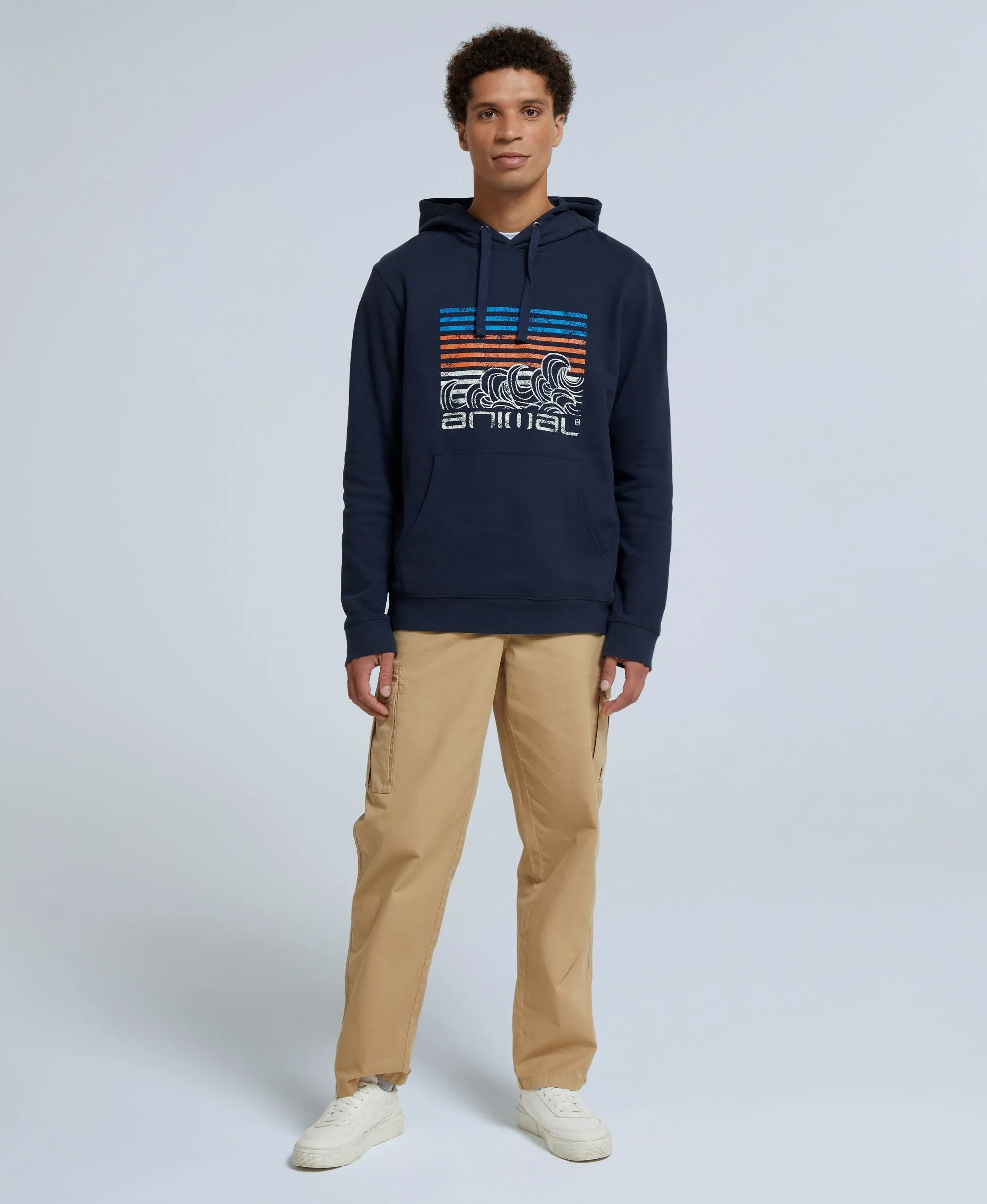River Mens Hoodie - Navy sold by Animal product image thumbnail 3