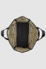 Large Rio Tote - Black And Natural Stripe sold by Anine Bing