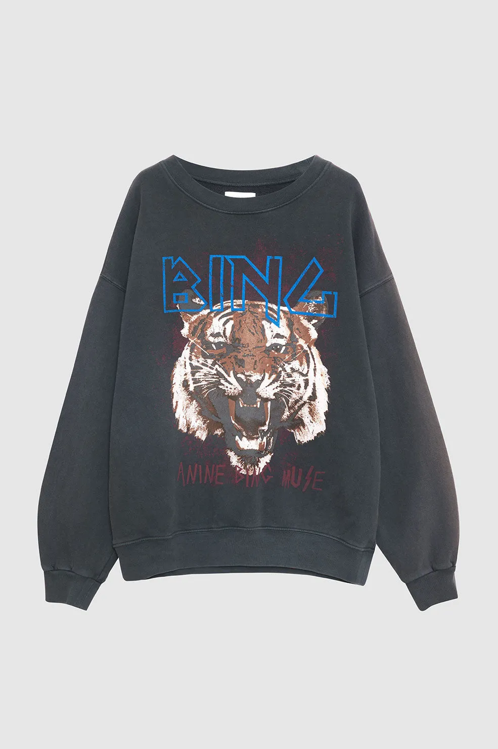 Tiger Sweatshirt - Black sold by Anine Bing product image thumbnail 3