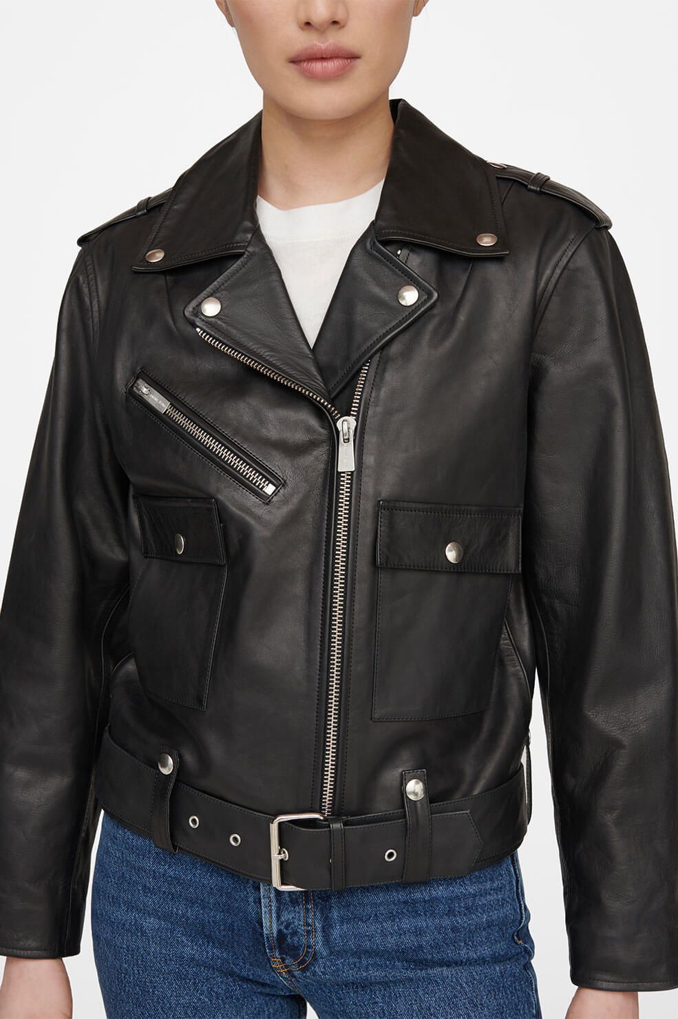 Maverick Jacket - Black sold by Anine Bing product image thumbnail 3