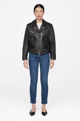 Maverick Jacket - Black sold by Anine Bing