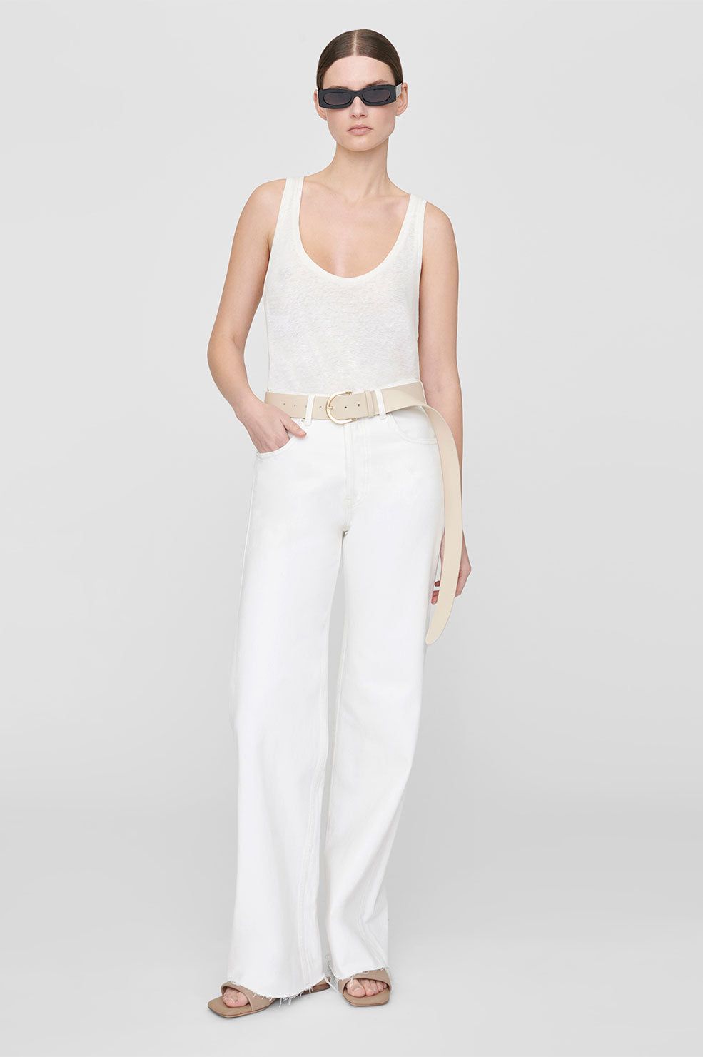 Chiara Belt - Beige sold by Anine Bing product image thumbnail 2