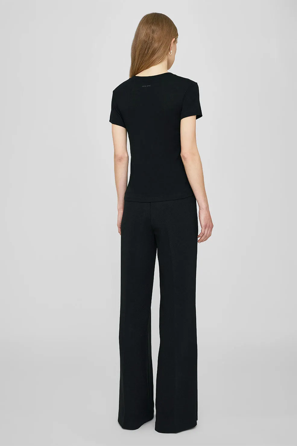 Amani Tee - Black Cashmere Blend sold by Anine Bing product image thumbnail 2