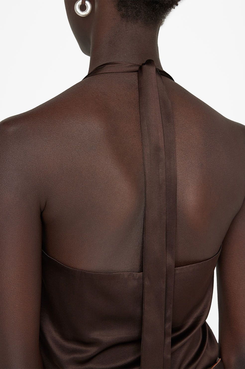 Alain Top - Deep Brown sold by Anine Bing product image thumbnail 3