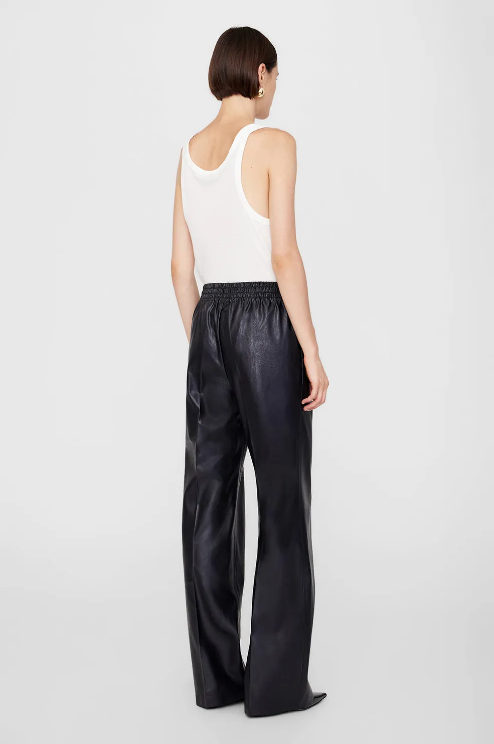 Soto Pant - Night Sky Vegan Leather sold by Anine Bing product image thumbnail 2