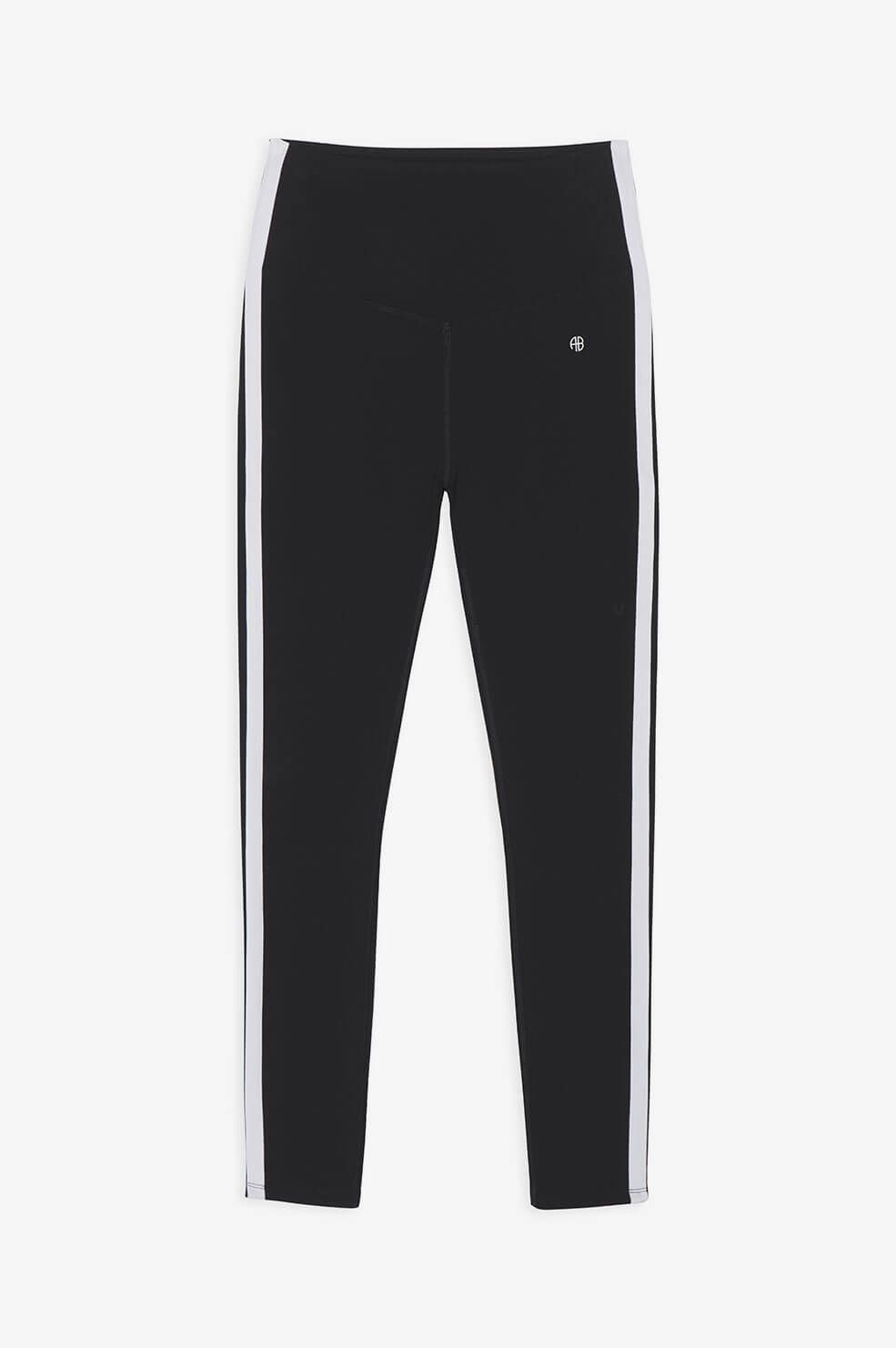 Blake Legging - Black With White Stripe sold by Anine Bing product image thumbnail 6