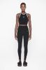 Blake Legging - Black With White Stripe sold by Anine Bing
