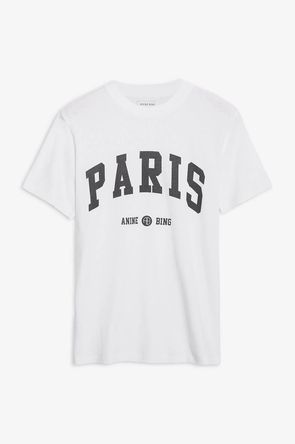 Lili Tee University Paris - White sold by Anine Bing product image thumbnail 5