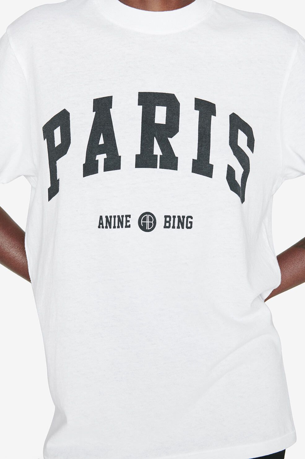 Lili Tee University Paris - White sold by Anine Bing product image thumbnail 3