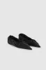 Nadine Flats - Black sold by Anine Bing