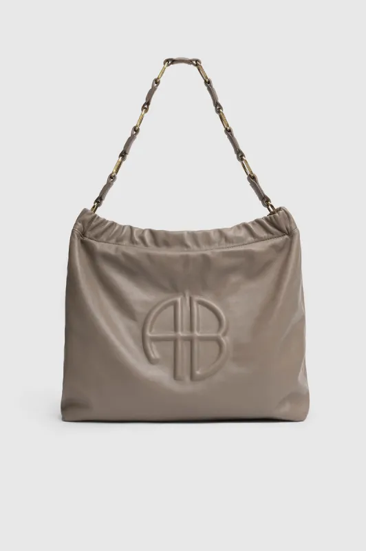 Kate Shoulder Bag - Taupe sold by Anine Bing