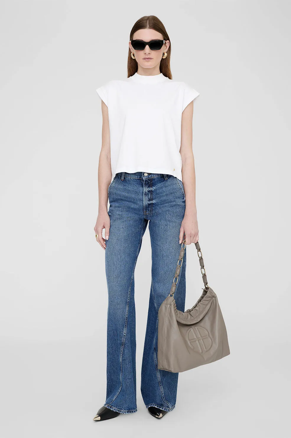 Kate Shoulder Bag - Taupe sold by Anine Bing product image thumbnail 2